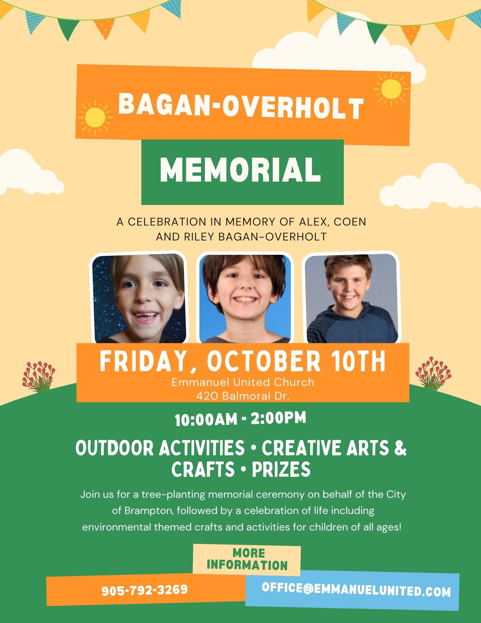 Bagan-Overholt Memorial Celebration